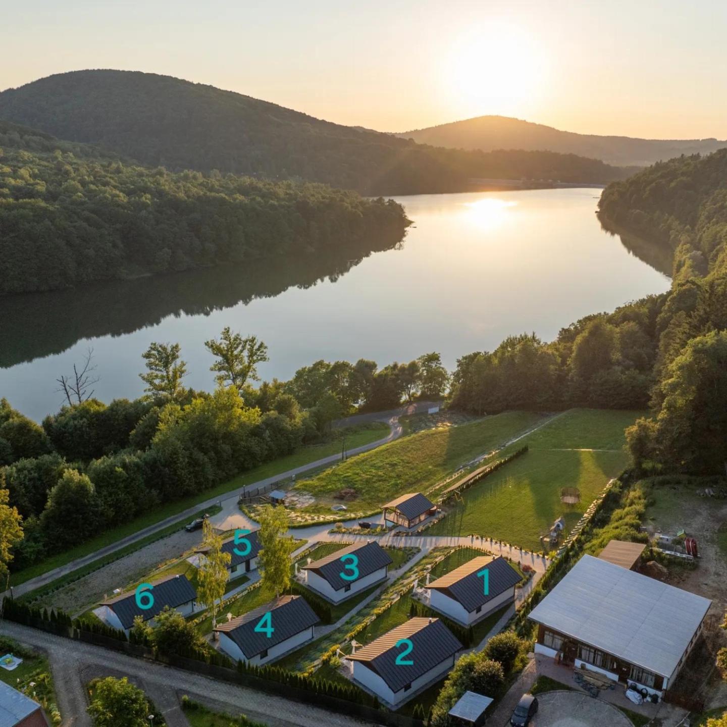 Domki Koziniec6 Na Wylacznosc Myczkowce Solina Bieszczady Exteriér fotografie